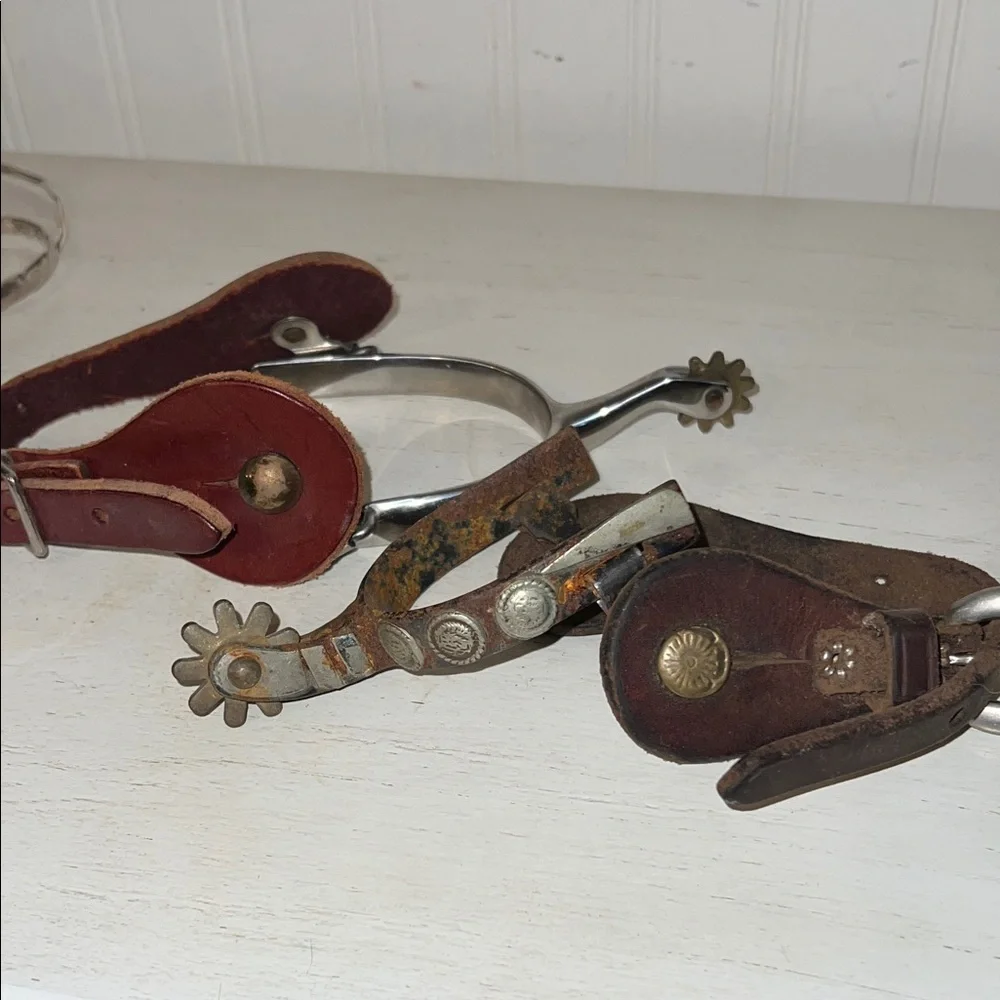 2 Western Stir ups horse equine for decoration